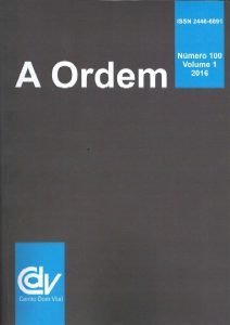 Revista A Ordem nº 100, publicada em fevereiro de 2016